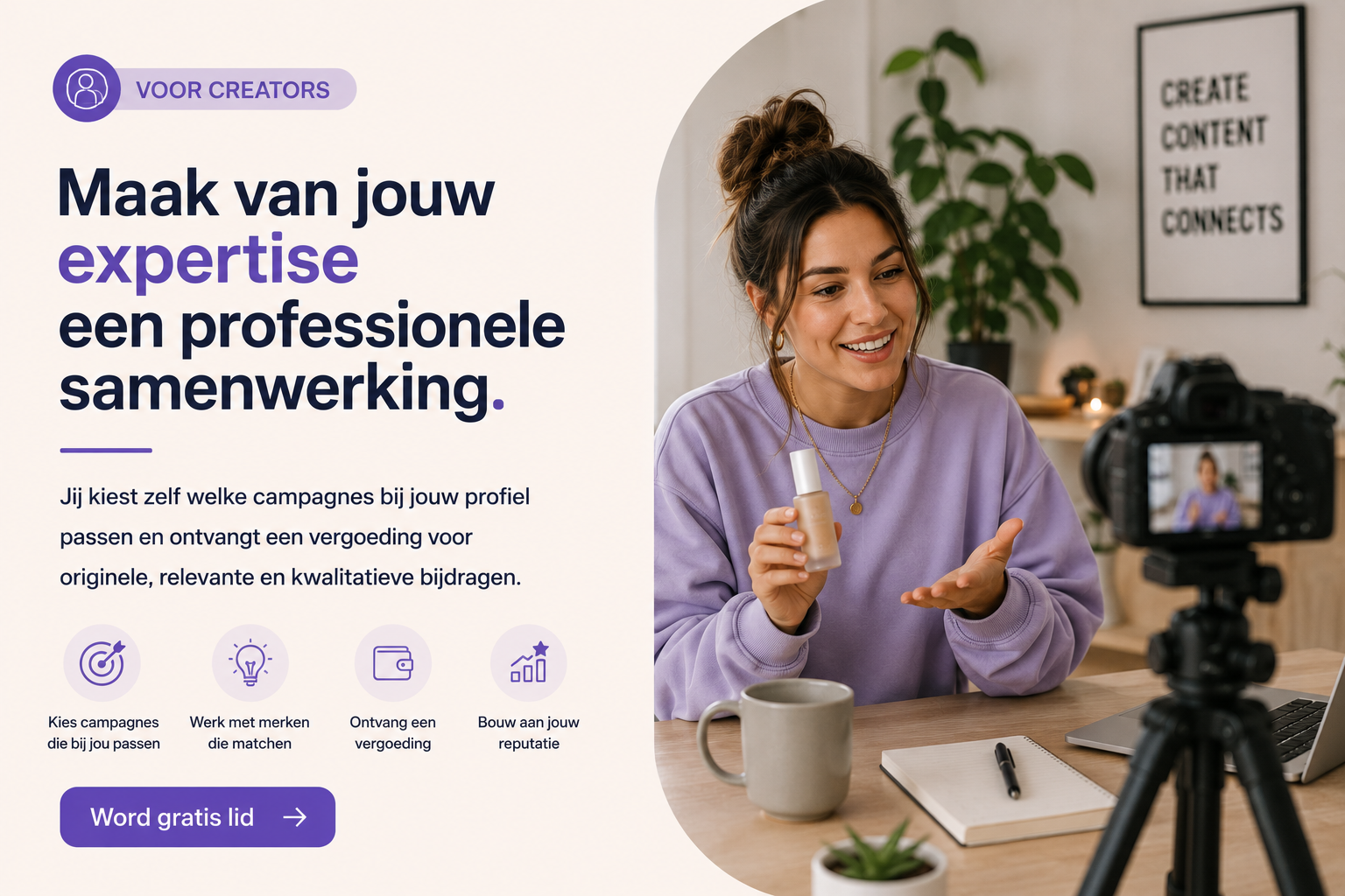 Voor creators preview